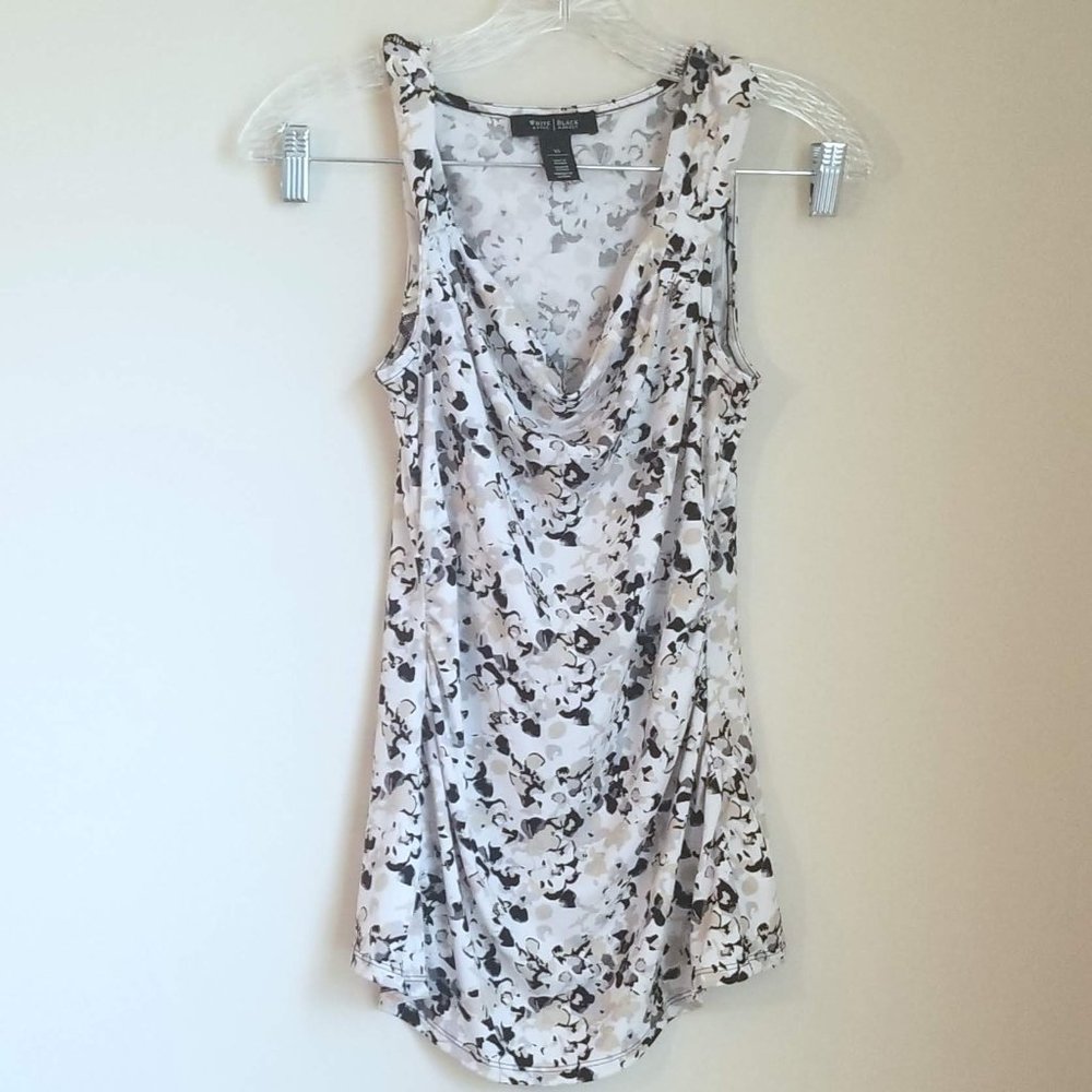 Sleevless Floral Tank Top Shell